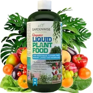 Organic Liquid Plant Food for Indoor Houseplants