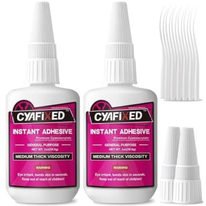Super Glue Liquid for Plastic Ceramic Aquarium, 113.6 Gram Medium Thick All-Purpose Clear Cyanoacrylate Adhesive, Food Safe CA Glue for Wood 3D Print Model Shoe Leather Glass Metal Rubber CraftSuper Glue Liquid for Plastic Ceramic Aquarium, 113.6 Gram Medium Thick All-Purpose Clear Cyanoacrylate Adhesive, Food Safe CA Glue for Wood 3D Print Model Shoe Leather Glass Metal Rubber Craft