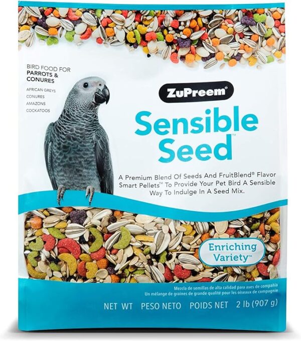 ZuPreem Sensible Seed Bird Food, Parrot