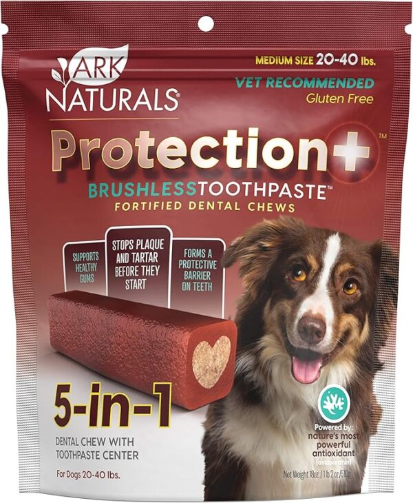 ARK NATURALS Protection Plus Brushless Toothpaste for Medium Breeds