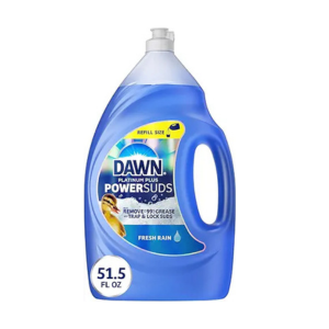 Dawn Platinum Plus PowerSuds Liquid Dish Soap, 51.5 oz. Refill