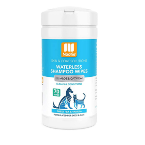 Nootie Waterless Shampoo Wipes for Dogs & Cats